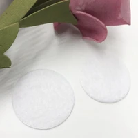 50pieceslot 20mm white padded felt round shape craft diy appliques clothing decoration scrapbook