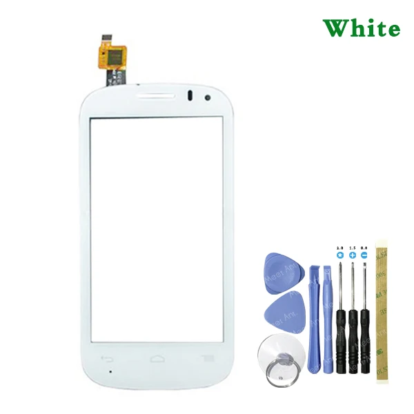 Высокое качество для Alcatel One Touch POP C3 Dual OT4033 4033 4033A 4033E 4033X 4033D ЖК-дисплей и сенсорный экран дигитайзер сенсор - Цвет: Only White Touch