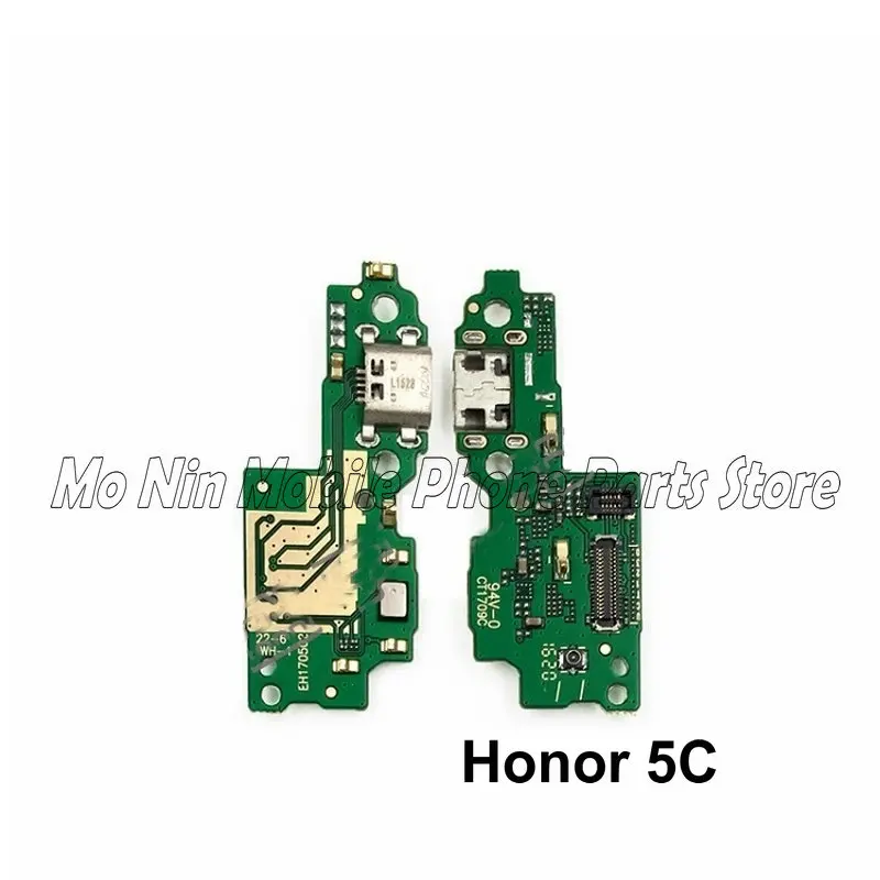 Микрофонный модуль+ USB плата с зарядным портом, гибкий кабель, соединительные части для huawei Honor Play 5A 5C 5X, замена
