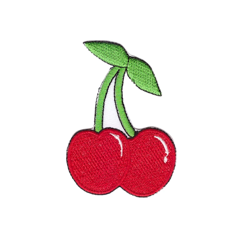 Новое поступление красная куртка с вышивкой Atomic Cherry термоклейкая нашивка платье