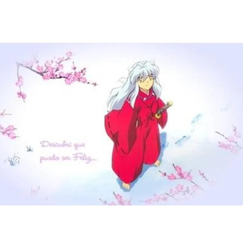 Аниме Coshome Inuyasha косплей костюмы Красный японское кимоно мужской костюм для