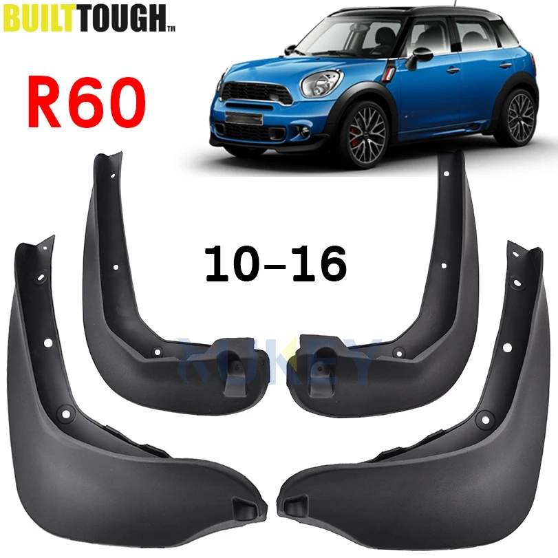 4 шт. Брызговики для Mini Countryman R60 2010 - 2016 2011 2012 2013 2014 2015 переднее заднее крыло