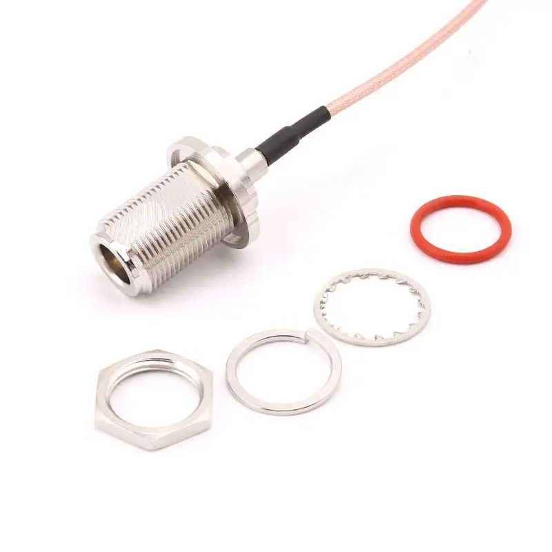 N Female Bulkhead To SMA Male Plug RG316 Pigtail Cable RF Coaxial Cables Jumper | Обустройство дома