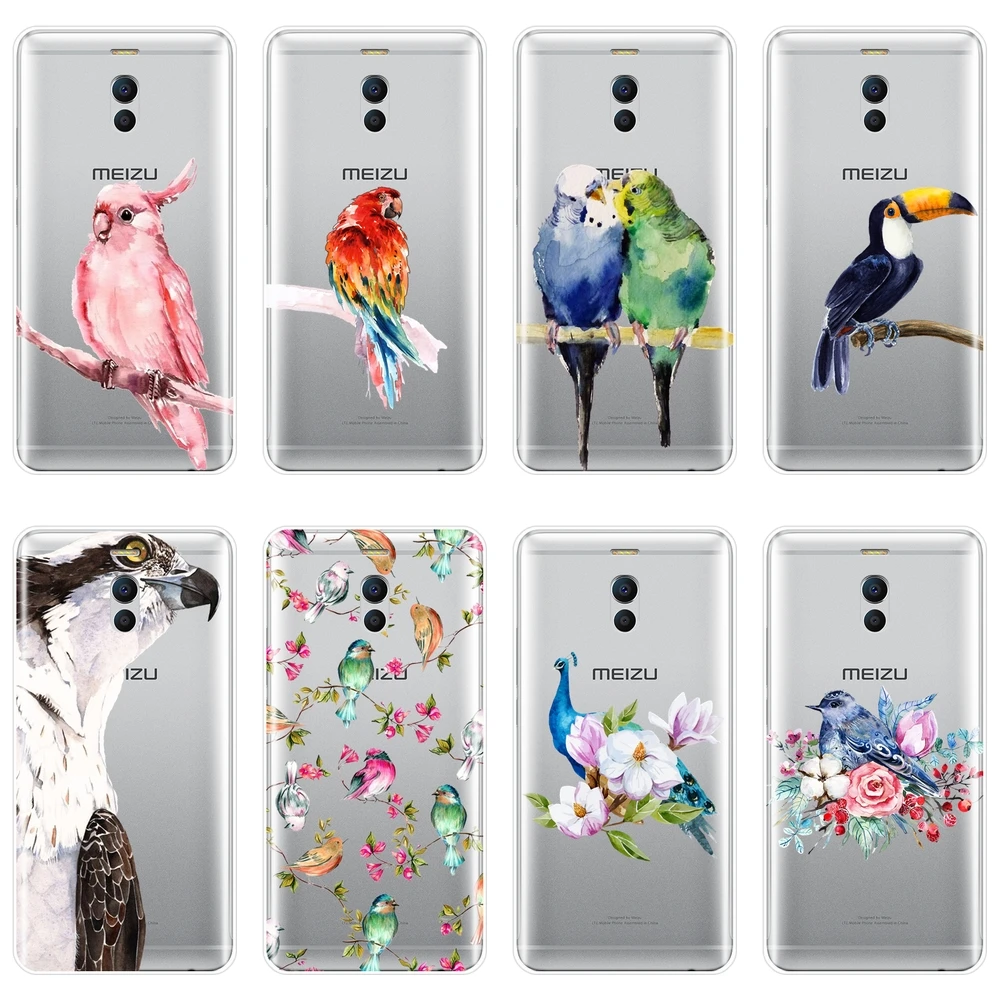Чехол для Meizu M6 M5 M3 M2 Note Мягкая силиконовая задняя крышка M3S M5C M5S M6S M6T|Бамперы| |