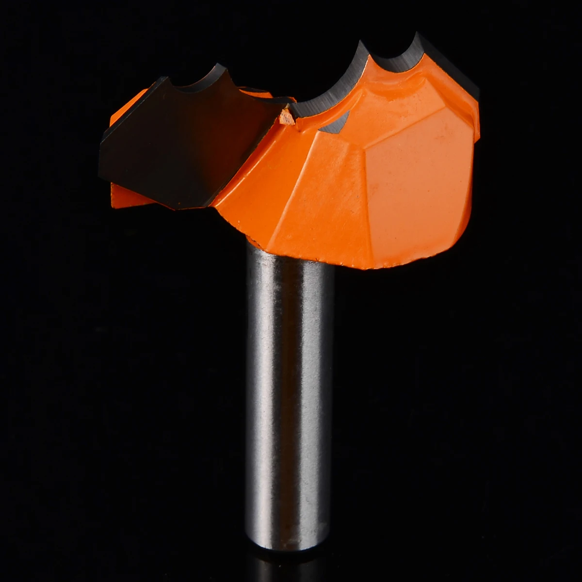 

8mm Shank 50mm Length Round Over Edge Forming Router Bit Straight End Mill Trimmer