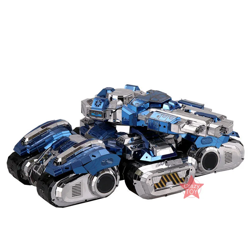 MU Стар Крафт 2 Terran осадного танка DIY 3D металлические головоломки собрать модель