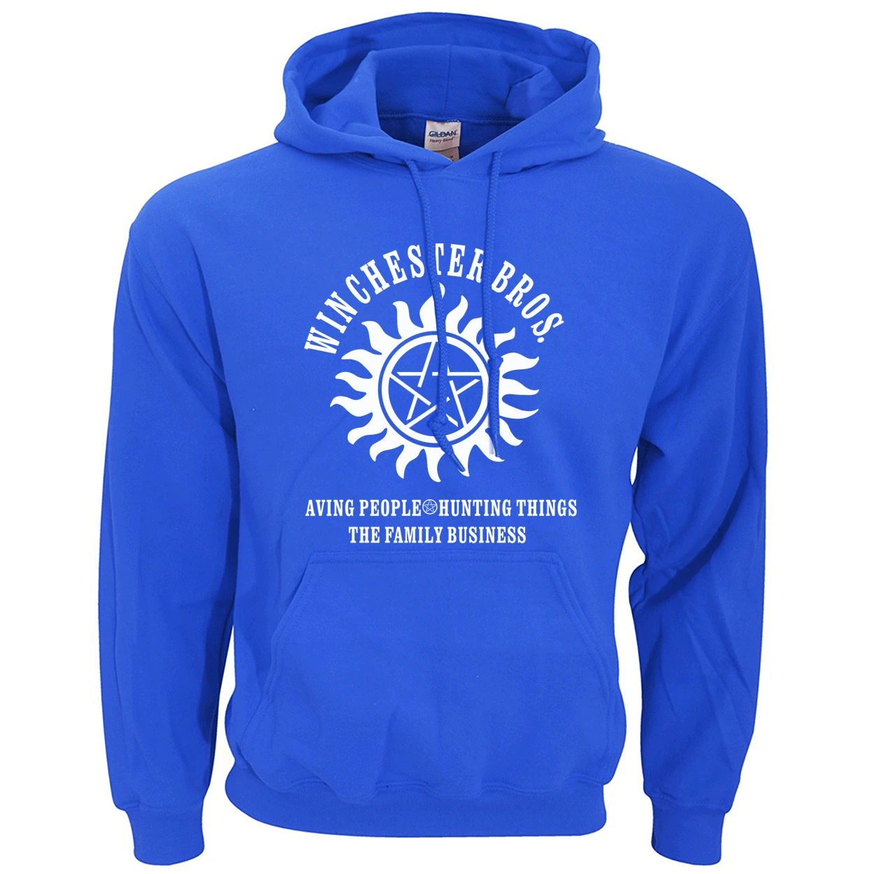 Мужская толстовка с капюшоном Supernatural winster флисовая в стиле хип хоп S 2XL весна Зима