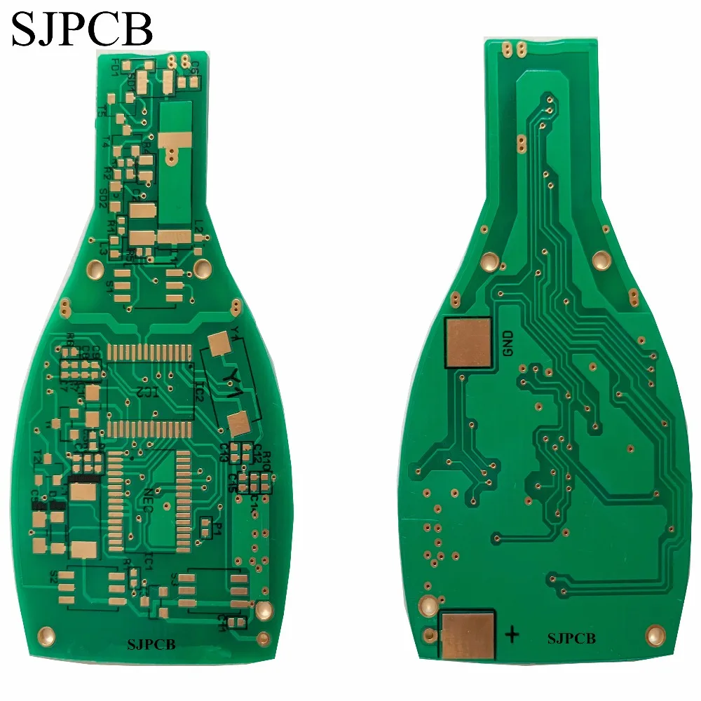 SJPCB пивная бутылка специальная форма печатная плата производитель погружение