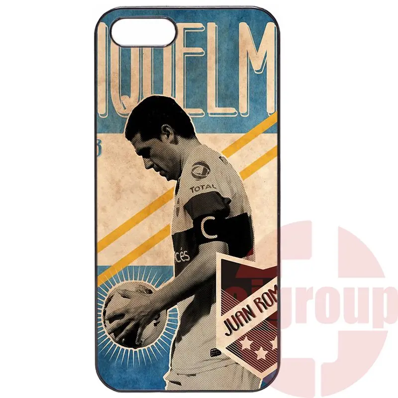 Design Black Skin Phone For Apple iPhone 4 4S 5 5C SE 6 6S 7 7S Plus 4.7 5.5 iPod Touch unique BOCA JUNIORS |