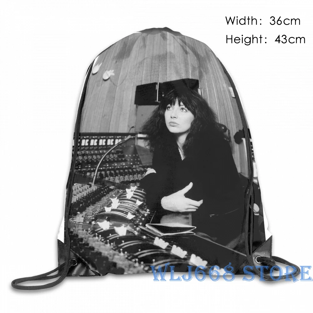 Забавные сумки через плечо с графическим принтом для женщин рюкзак Kate Bush Studio на