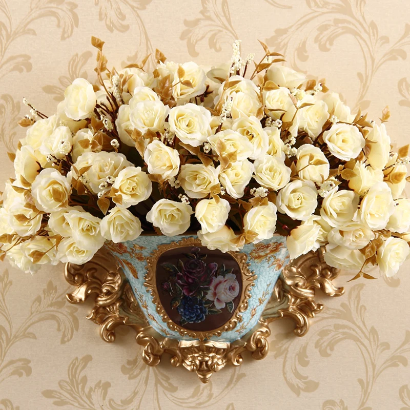 Украшение для гостиной спальни цветочный горшок украшение входной стены