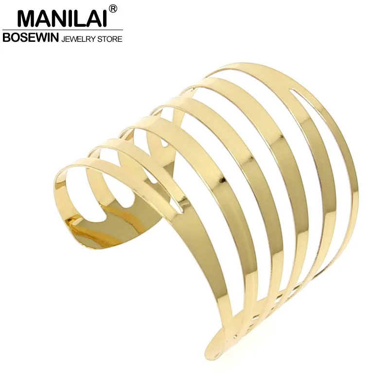 Изящные браслеты манжеты MANILAI для женщин ювелирные изделия одежды модные