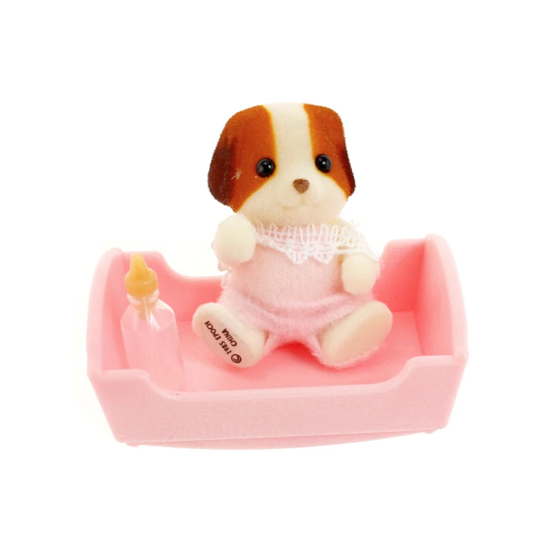 Sylvanian Family Детский комплект из шифона для собаки кукольный домик пушистая игрушка