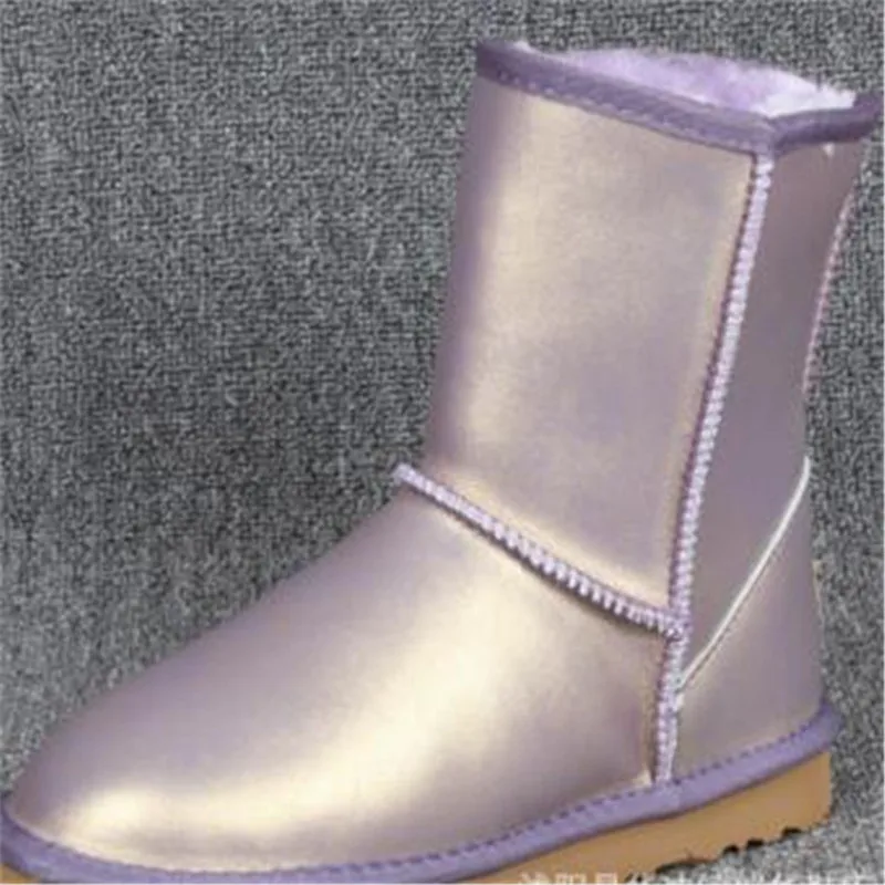 Женские зимние ботинки; женская обувь; zapato mujer; зимние ботинки; австралийские непромокаемые ботильоны; женские белые ботинки с черным принтом