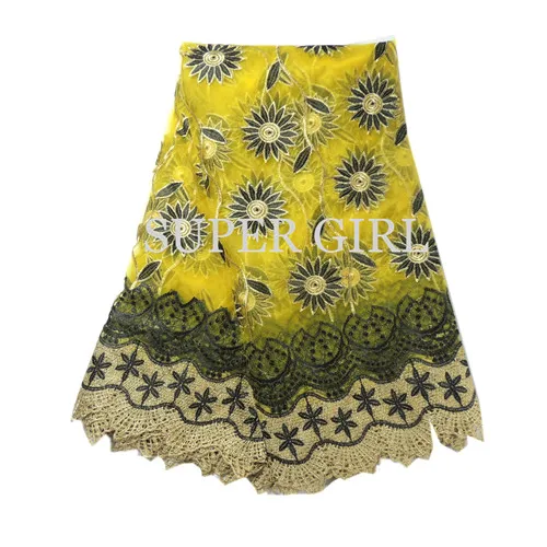 High Quality Nigerian Lace Fabrics 2017 With Stones African French Net Fabric Embroidered Tulle Mesh Lace1706b0606d20 |