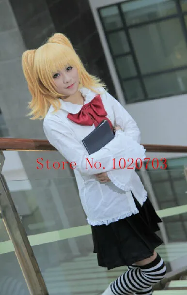 Карнавальный костюм смерти Note Misa Amane одежда с чулками |