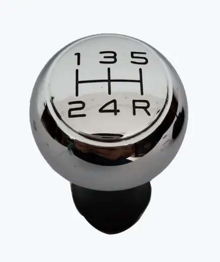 knob 5 Скорость ручная ручка переключения рулевого механизма автомобиля VTS спортивного и кожи для peugeot 106 206 306 406 107 207 307 407 Триумф C5 Сенна C2 - Название цвета: knob