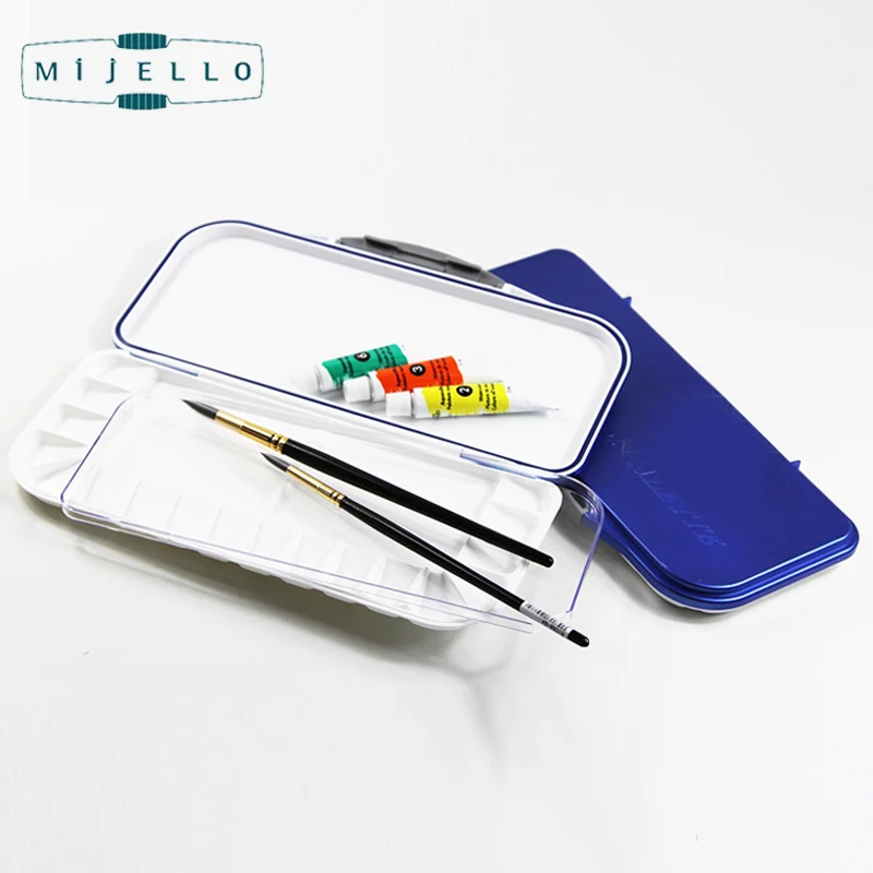 Корейский Mijello FUSION 18 Герметичный/герметичный цвет воды PaletteSquare смешивания