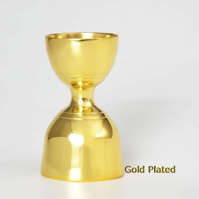 Gold Plated 5 различных поверхности, нержавеющая сталь коммерческий 2 унции./1 oz. Нажмите на изображение для просмотра в полный размер Мерный стаканчик барные инструменты барные принадлежности - Цвет: Gold Plated