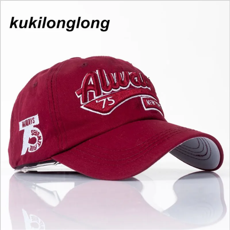 Kukilonglong бейсболки Женская мода Snapback хлопок шляпы Bone для мужчин Гольф спортивные
