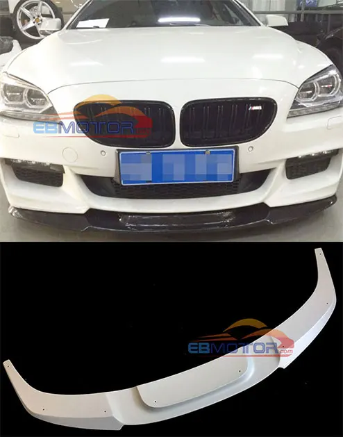 Неокрашенный настоящий передний спойлер для BMW F06 F12 F13 M Sport Tech 2014UP B262F|spoiler for bmw|spoiler