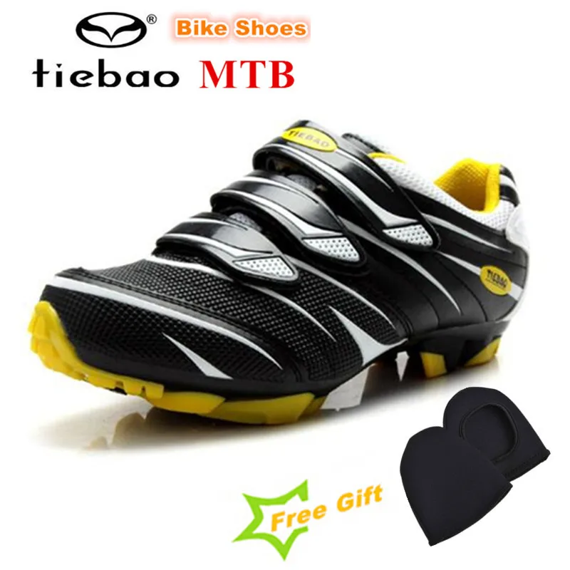 shoes add cover TIEBAO обувь для велоспорта sapatilha ciclismo MTB zapatillas hombre deportiva superstar обувь для горного велосипеда мужские кроссовки для женщин - Цвет: shoes add cover