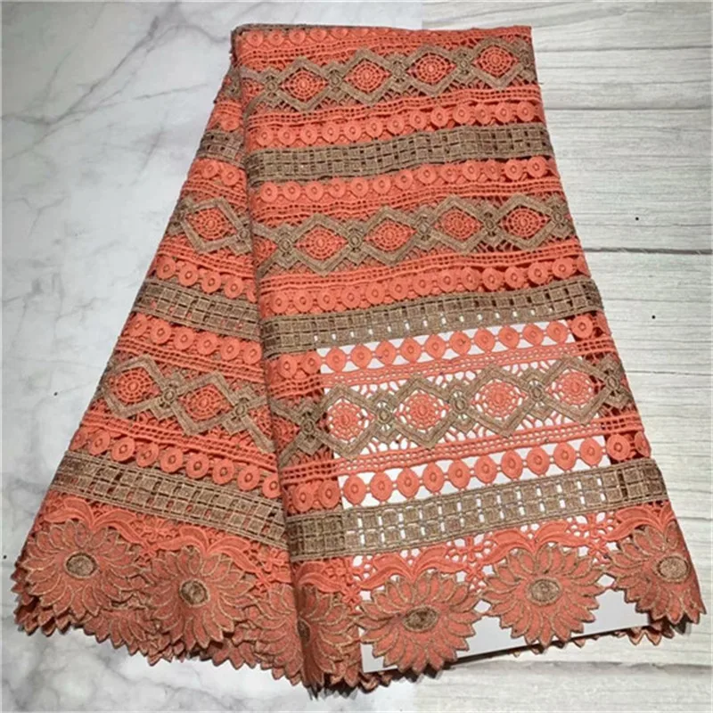 2019 Последнее африканское швейцарское кружево высокого качества Guipure Cord Fabric с камнями французское тюль кружевные ткани для вечерних платьев.
