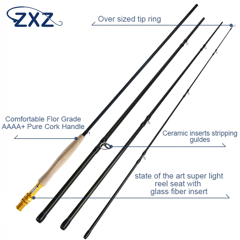 ZXZ Удочка King Fisher 9 &quot#5 2 74 м углеродное волокно ультра легкие Вес озеро речная