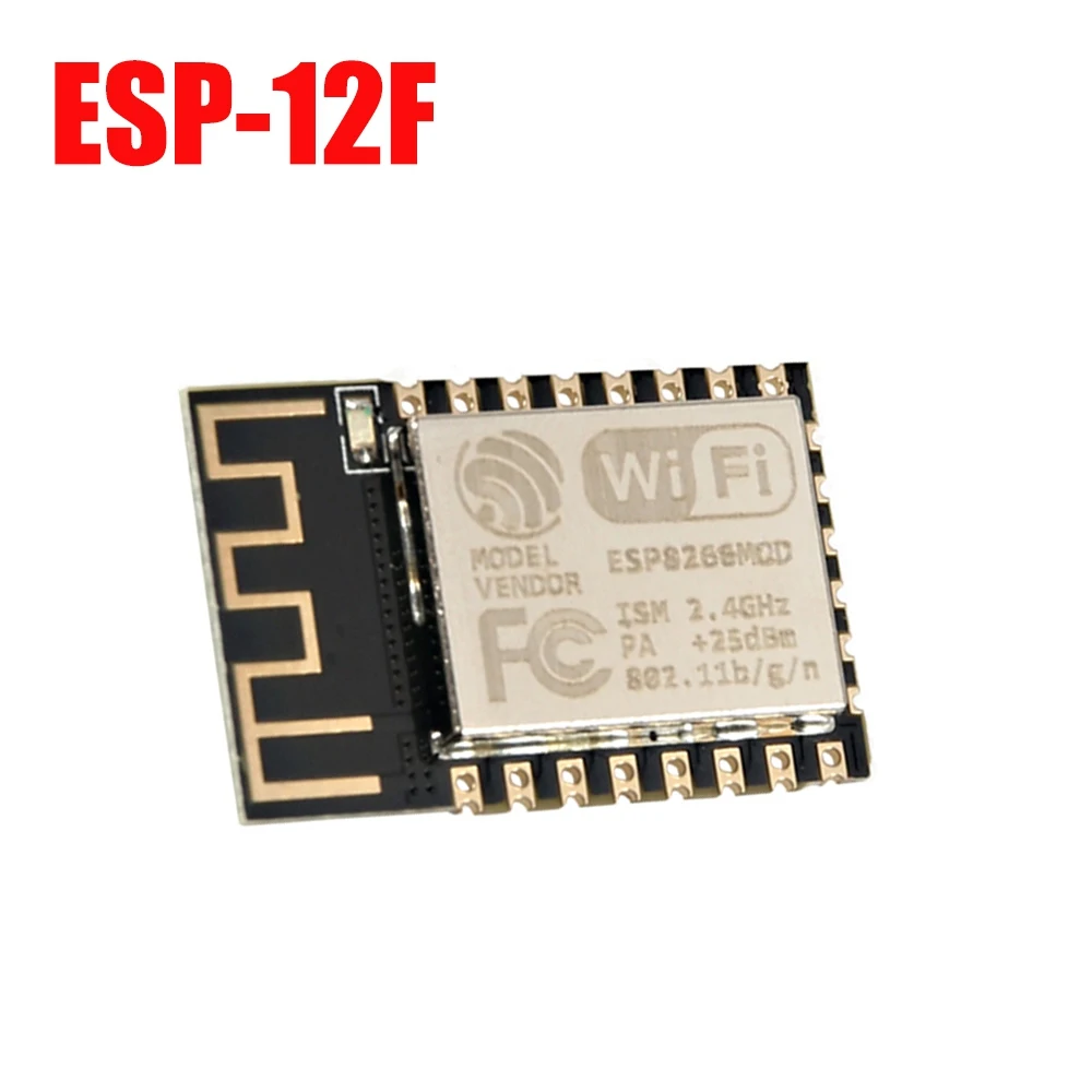 ESP-12F ESP8266 ESP01S ESP12E ESP12F ESP-12E ESP-01 ESP-01S ESP01 ESP-12F удаленный последовательный Порты и разъёмы WI-FI Беспроводной модуль 3,3 V SPI для Arduino - Цвет: ESP-12F