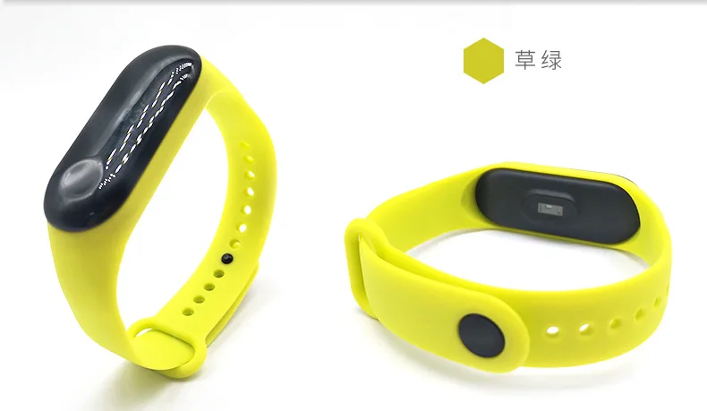 Ремешок силиконовый для Xiaomi Mi Band 3 спортивный браслет смарт часов xiaomi mi band