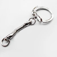 20pcslot diy snake chains key rings clasp buckle key chain special keychain for jewelry making accessories wholesale