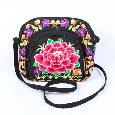 

Fashion National Embroidery Women Small handbags!Nice Multi Floral Embroidered Lady Shoulder&Crossbody bags All-match Flap bags