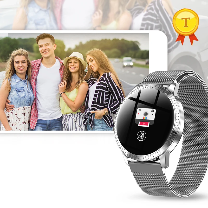 Хит продаж Модные Смарт часы с круглым экраном водонепроницаемые ip67 для мужчин