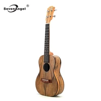 Укулеле SevenAngel, 23 дюйма, гавайская дорожная мини-гитара из орехового материала, Высококачественная укулеле