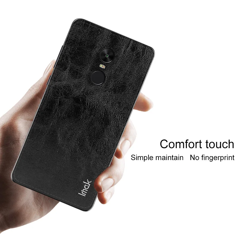 Для Xiaomi Redmi Note 4X3 GB 4 Global MTK задняя оболочка наклейка с защитой экрана IMAK BelleArti PU