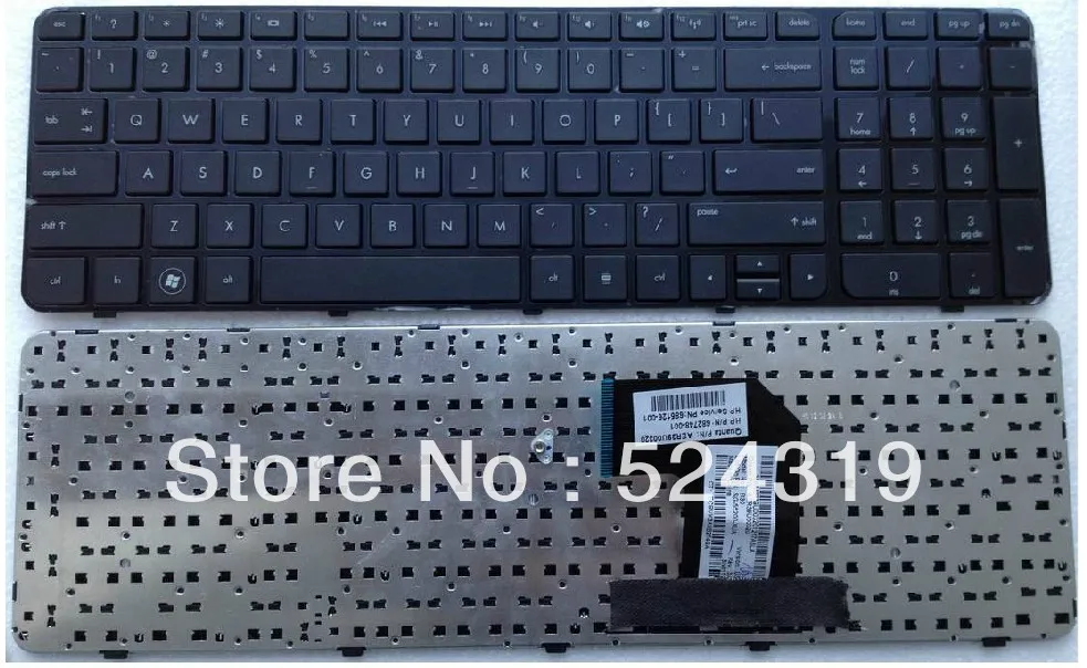 Новая клавиатура для ноутбука HP G7-2000 G7-2001TX G7-2025 G7-2145 US с рамкой | Компьютеры и офис