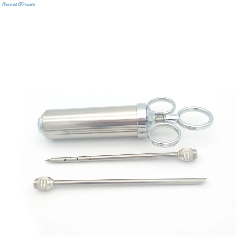 Подсластители из нержавеющей стали инжектор мяса маринад инжекторный пистолет
