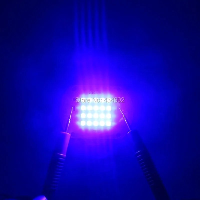 Светодиодный излучатель Cree 100 Вт 6000 К теплый белый 3000 ярко синий 450 нм