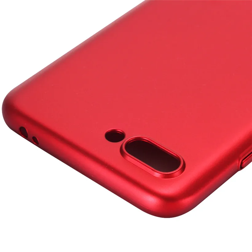 HEMASOLY Case For OnePlus 6T Hard PC Plain Cover Luxury Back Protetive Shell Funda Coque |