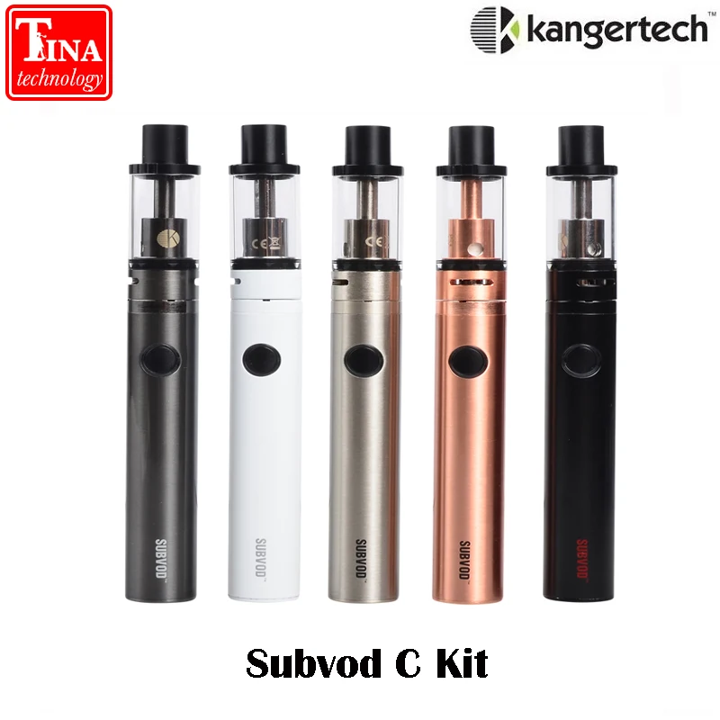 100% оригинал kangertech subvod c комплект с 2.8 мл Топ Заполнить распылитель Дизайн танка и