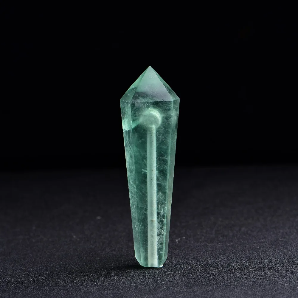 Прямая поставка оптовая продажа Натуральная Зеленая флюоритовая Хрустальная