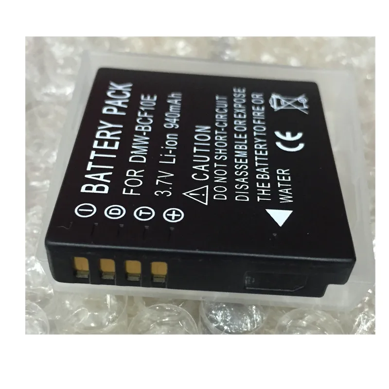 DMW-BCF10E DMW BCF10E литиевый аккумулятор для цифровой камеры Panasonic Lumix DMC-FX65P DMC FX65S FP8G DMC-FP8P