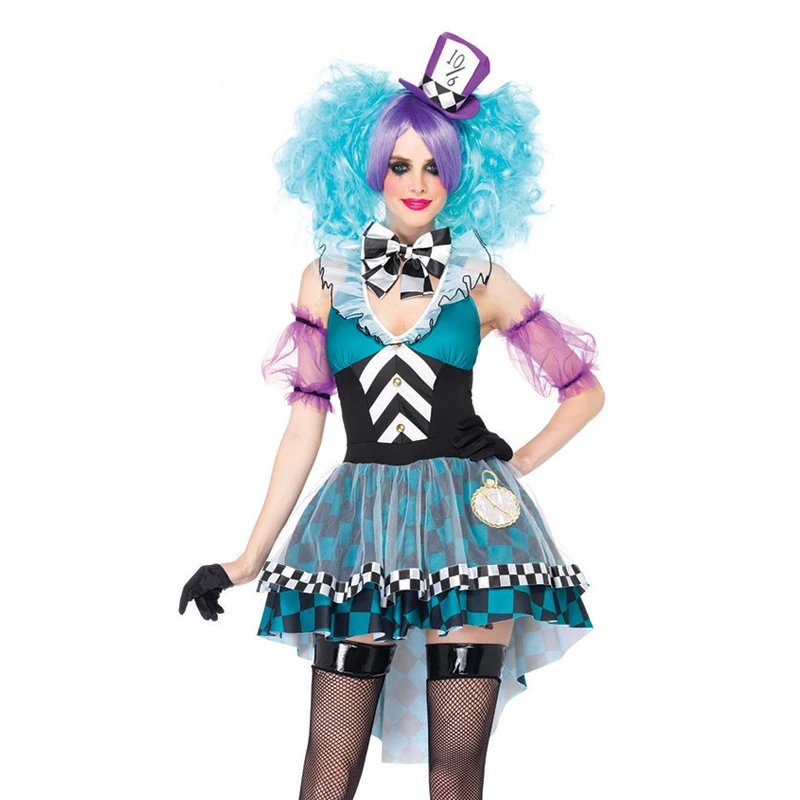 Женский карнавальный костюм Vocole безумного Шляпника из фильма Alice in Wonderland для