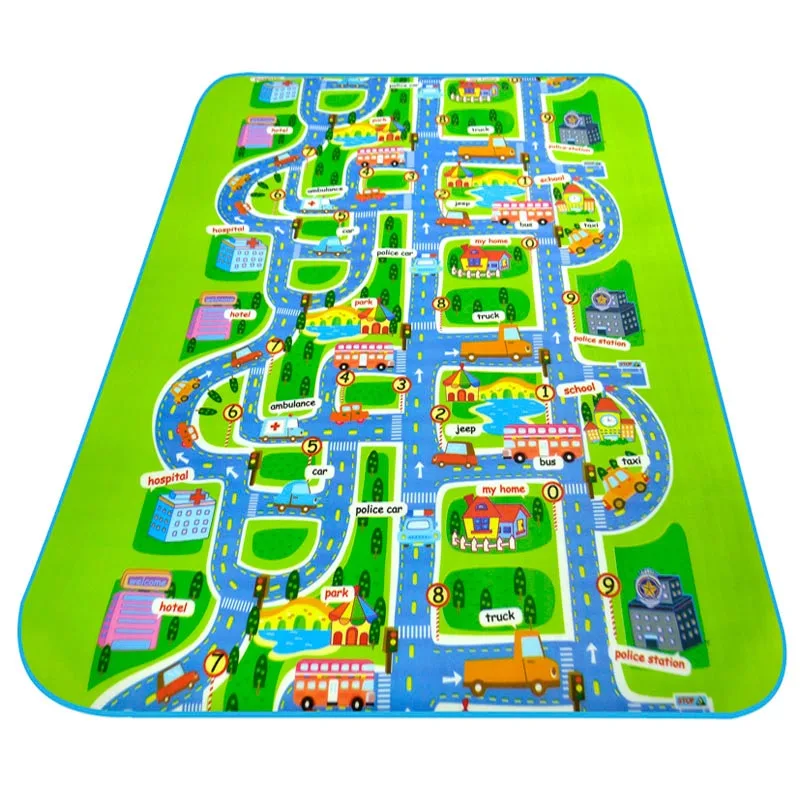 Город дорожного движения ковер игрушки для детей Rugs детские игровые коврики