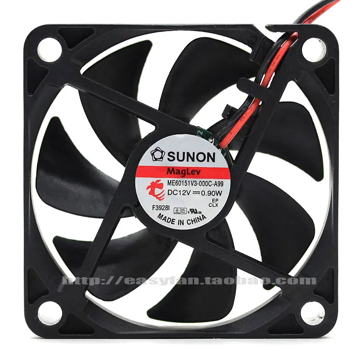 Новый SUNON 6 см 6015 12V ME60151V3 000C A99 вспышками круглый кольцевой блок питания ATX