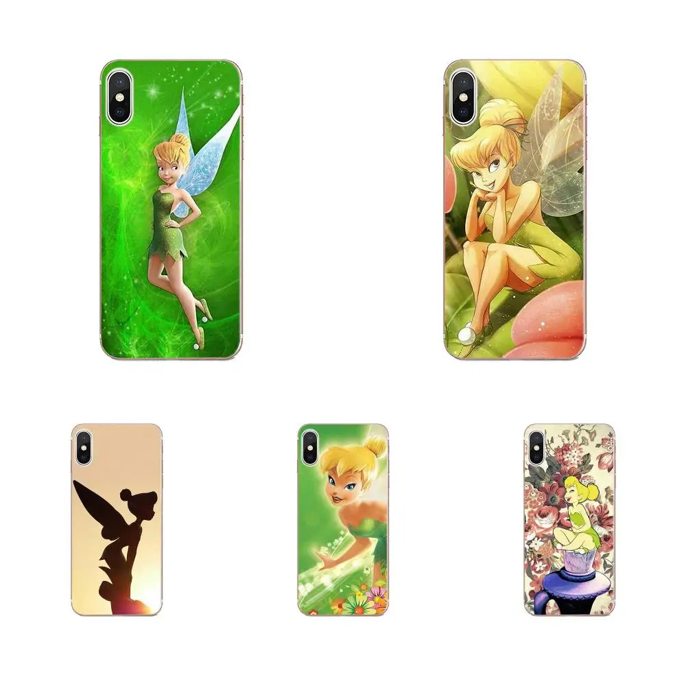 Peter Pan Wendy Tinkerbell для Moto G G2 G3 G4 G5 HTC 530 626 628 630 816 820 One A9 M7 M8 M9 M10 E9 Plus U11 мягкая