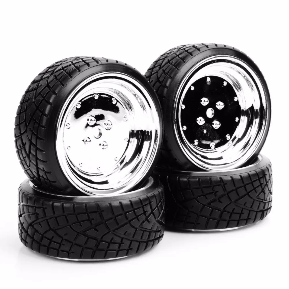 PP0290+ PP0107 1/10 Масштаб RC шины для дрифта и колесные диски с 6 мм смещением и 12 мм шестигранной подходит на дороге Модель автомобиля игрушки аксессуар