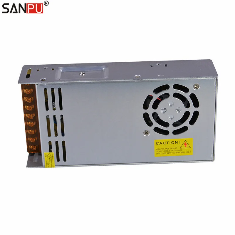 Фото Источник питания SANPU SMPS 400 Вт, 12 В, 30 А, 360 Вт, переключатель постоянного напряжения 110 В, 220 В, светильник форматор переменного тока, один выход №5