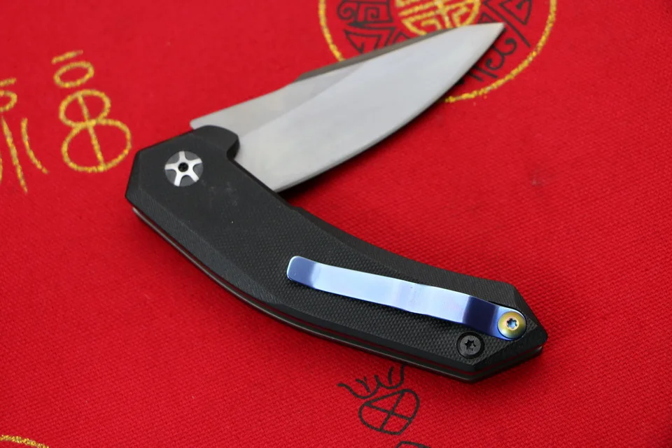 LOVOCOO ZT0095 Фабричный Выпускной 9CR18MOV лезвие G10 Ручка Открытый Флиппер складной нож Кемпинг Охота Карманный Подарок Ножи EDC инструмент