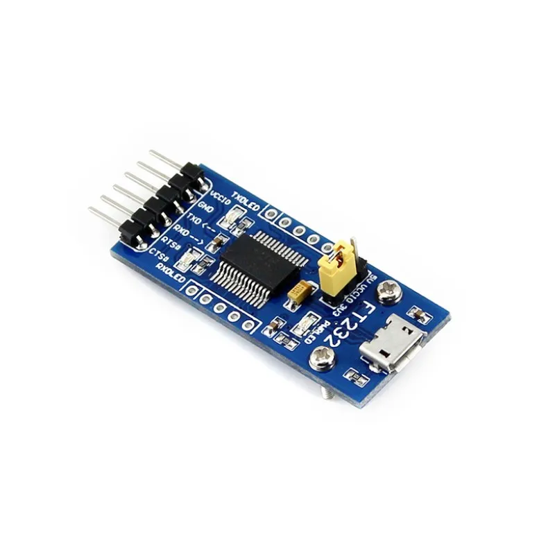Плата USB UART FT232 (micro) к с разъемом micro поддерживает Mac Linux Android Windows | Компьютеры и офис